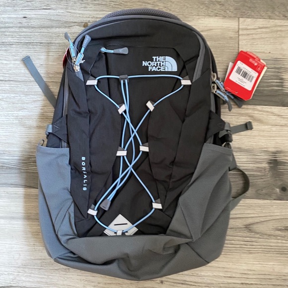 The North Face Bags The North Face Zinc Gray Heatherpowder Blue Poshmark The North Face Bags The North Face Zinc Gray Heatherpowder Blue Poshmark